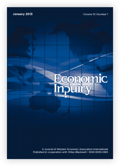 Econmic Inquiry cover